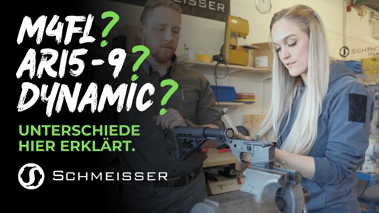 SCHMEISSER SHOWDOWN: M4FL, AR15‑9 und Dynamic – Die Unterschiede erklärt!