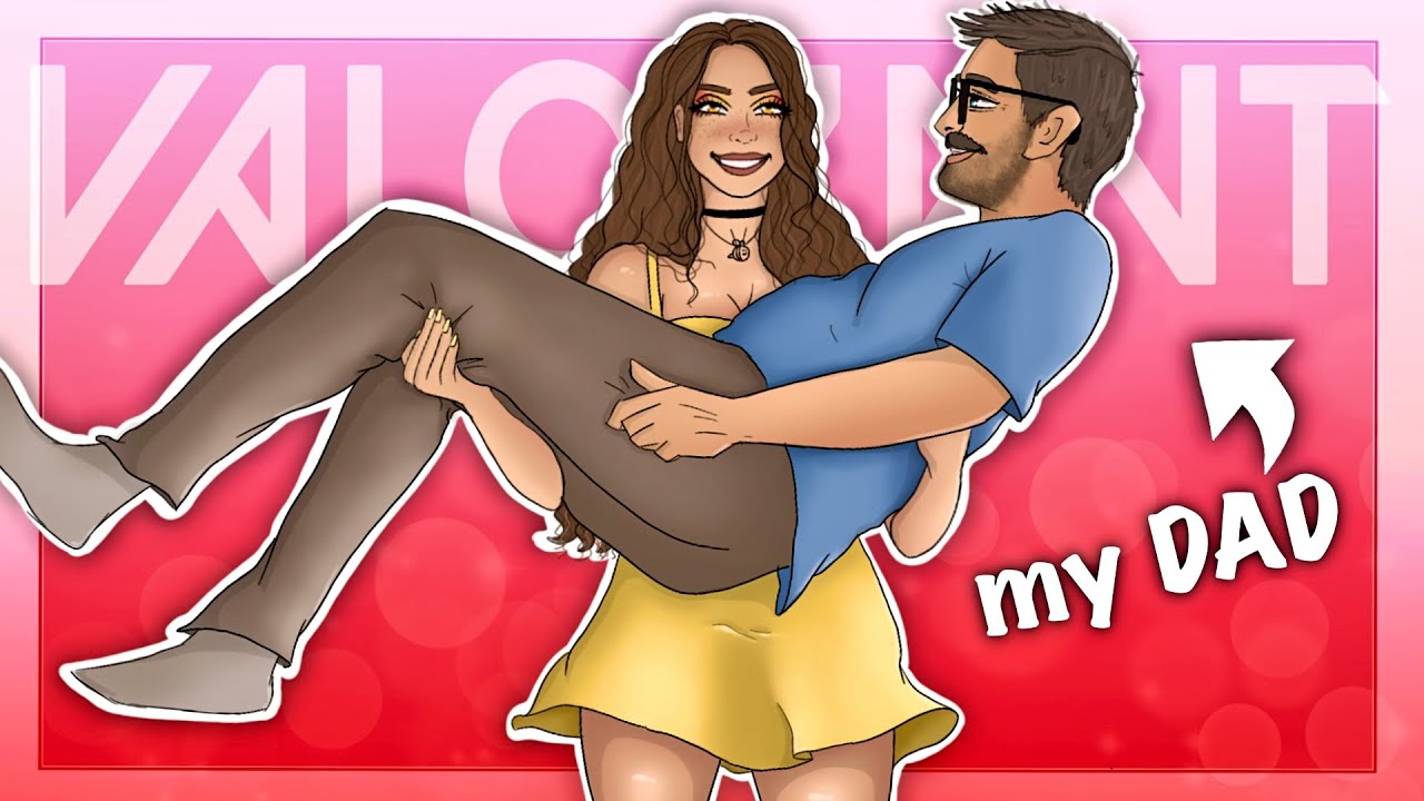 carrying my DAD on valorant