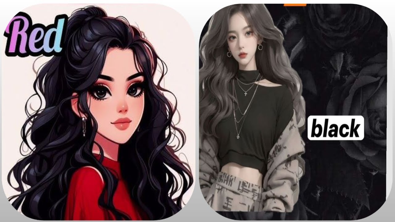 Choose your favourite colour red vs black ।। dress 👗, heels 👠, earrings 🦻, purse 👛