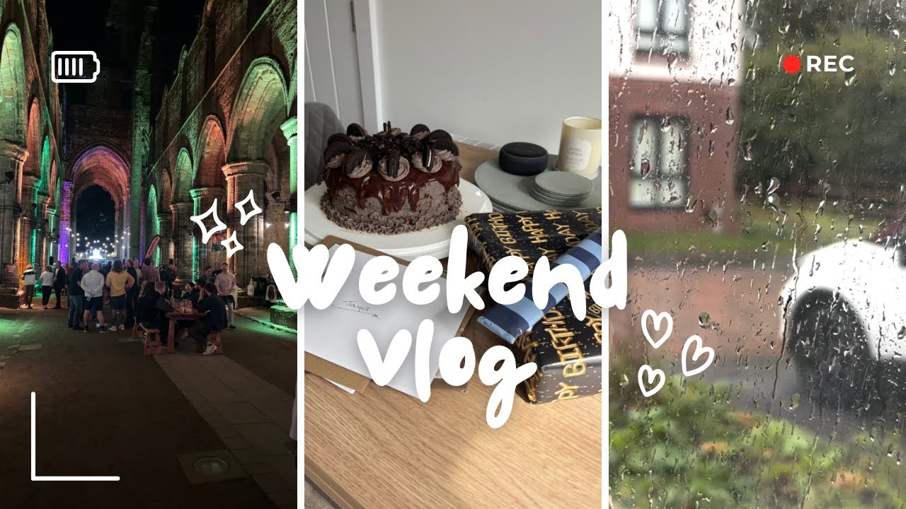 Autumnal weekend | Birthday Celebrations, Baking & Cosy Day 🎂☔️ 