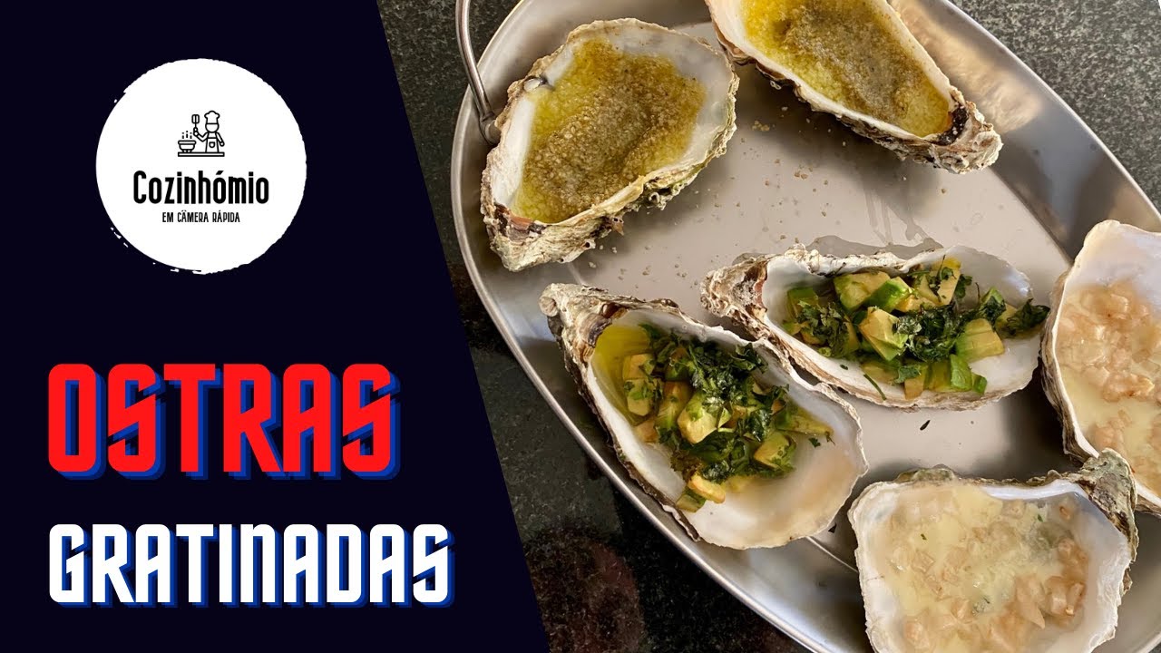 RECEITA DE OSTRAS GRATINADAS | GRATED OISTERS recip | Como entrada na sexta-feira Santa, Cozinhómio.