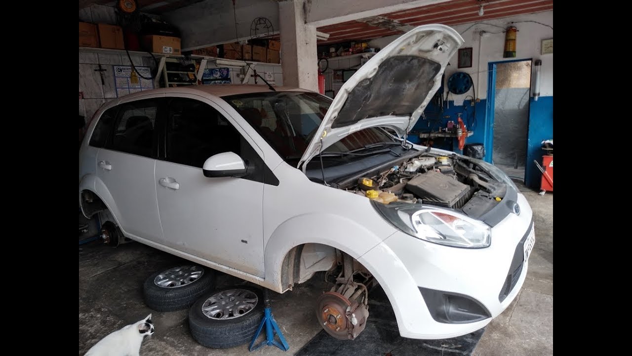 FORD FIESTA 2013 REVISÃO BASICA - VAZAMENTO DE AGUA ( D.D.M 22/10/18)