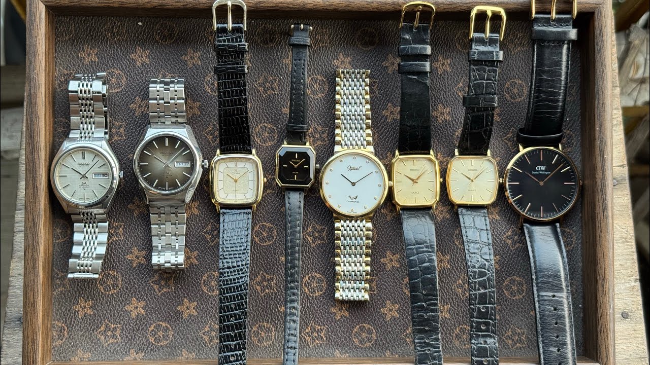 Seiko LM lord mavel cyma tank seiko ogival dolce dw