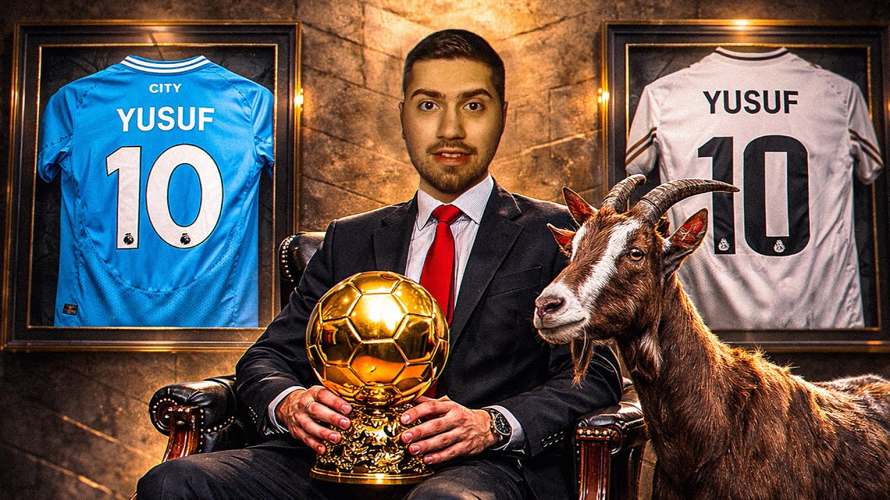 DÜNYANIN EN İYİ FUTBOLCUSU OLDUM !
