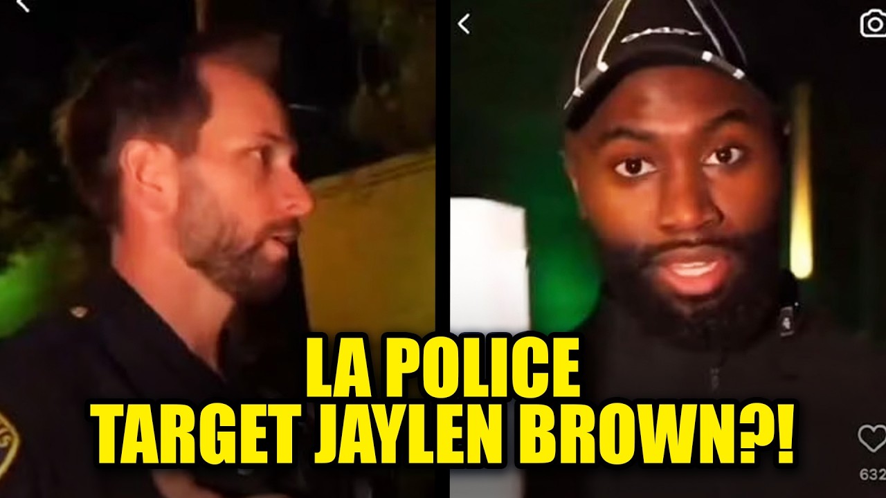 WATCH: Cops Shut Down NBA Star Jaylen Brown’s Community Panel Event