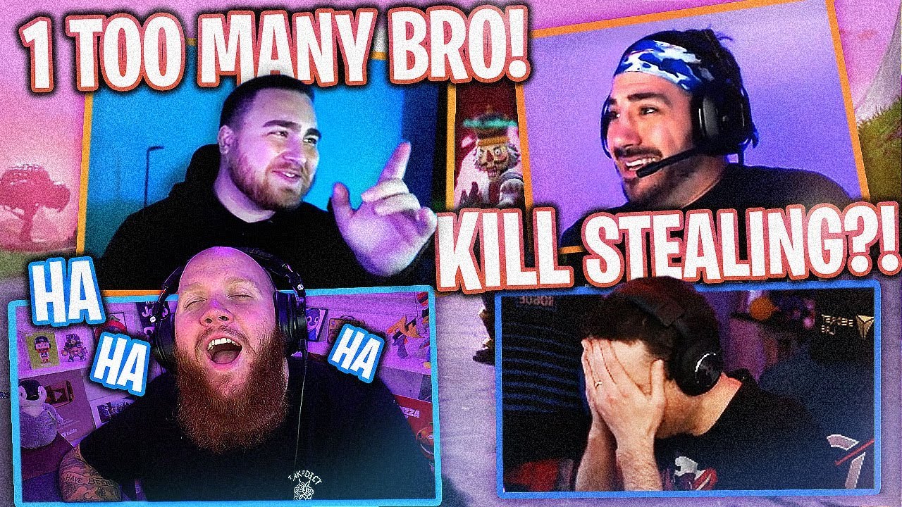 NICKMERCS STEALS ALL THE KILLS! FT. NICKMERCS, DRLUPO & LOS POLLOS (Fortnite Battle Royale)