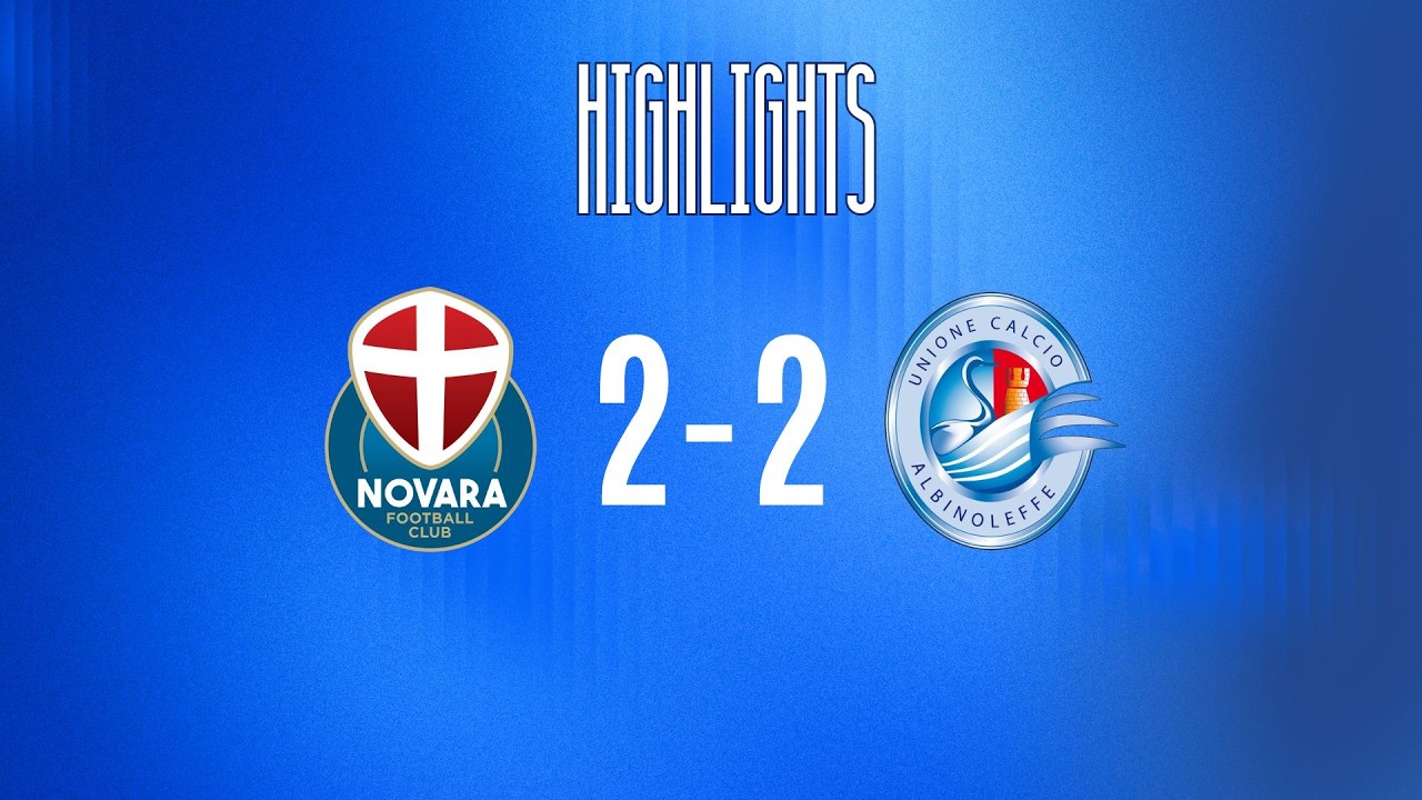 Novara-Albinoleffe 2-2 | 26^ giornata - Serie C | Highlights