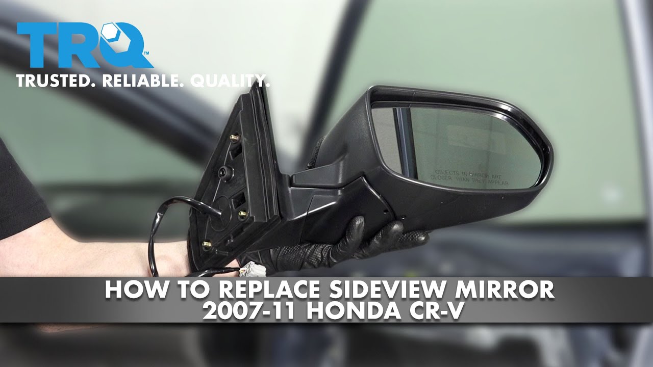 How To Replace Sideview Mirror 2007-11 Honda CR-V
