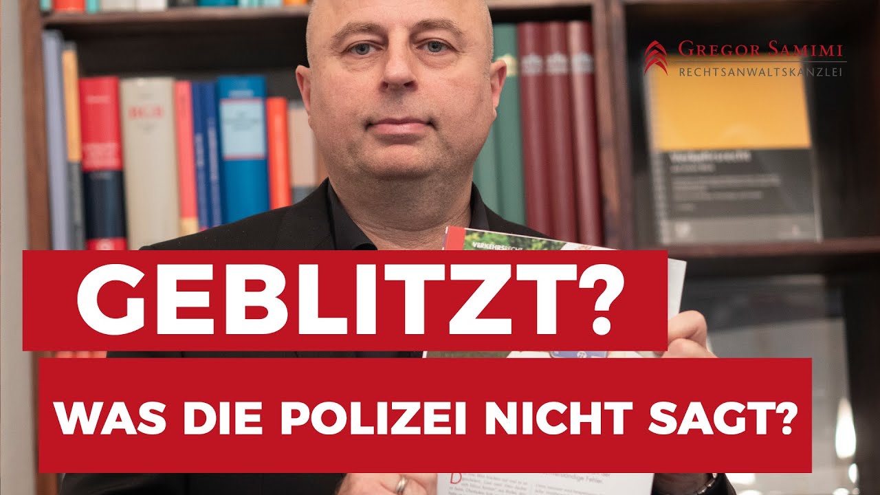 Was musst du tun, wenn Du geblitzt wurdest? Ein Anwalt packt aus....