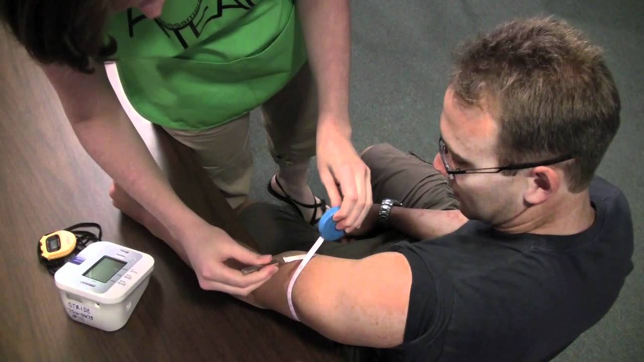 Cal Poly FLASH Video Tutorial - Testing Procedures: Blood Pressure