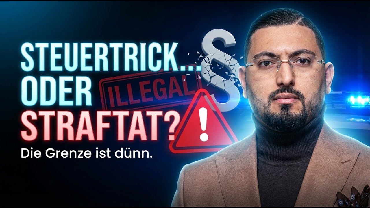 Steuergestaltung oder Steuerhinterziehung? Die Grenze ist dünner als du denkst.