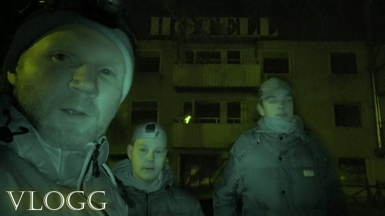 Besöker ett övergivet lägenhetskomplex