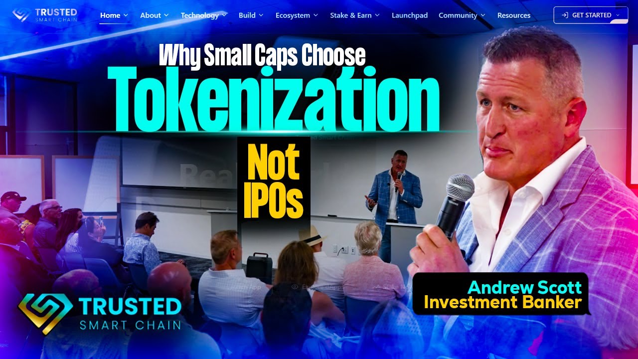 Why Small Cap Companies Are Turning to Tokenization Over IPOs | Andrew Scott, Investment Banker