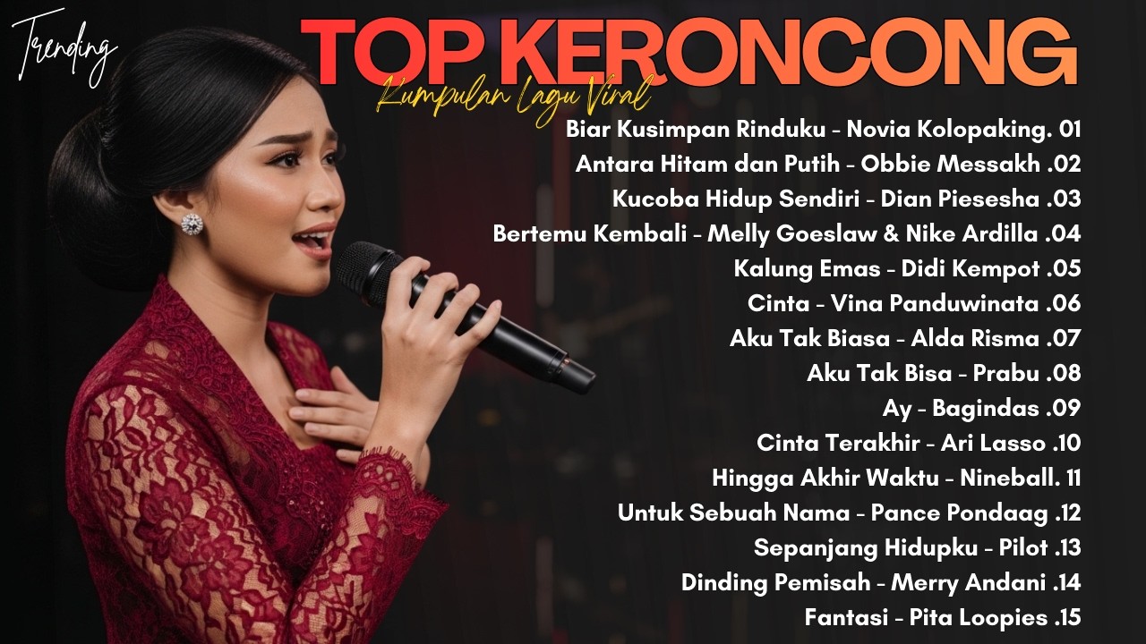 Keroncong Modern Terbaru 2026 Full Album 🎶 Lagu Nostalgia Pop Indonesia Paling Enak Didengar