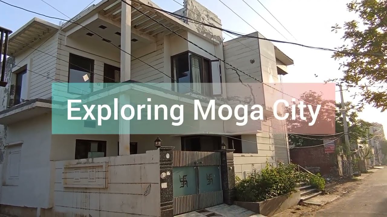 Walking In Residential Area Moga City, Punjab