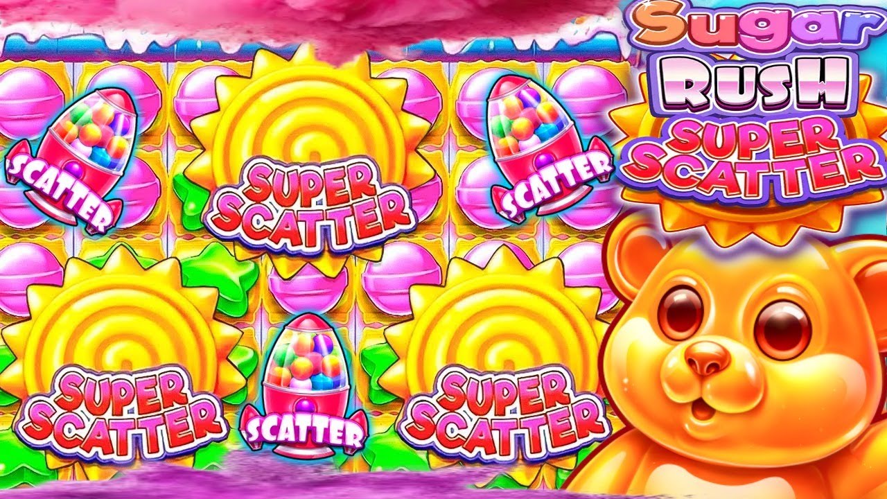 ОБЗОР НОВИНКИ! ПРОВЕРКА ВСЕХ ФУНКЦИЙ В SUGAR RUSH SUPER SCATTER