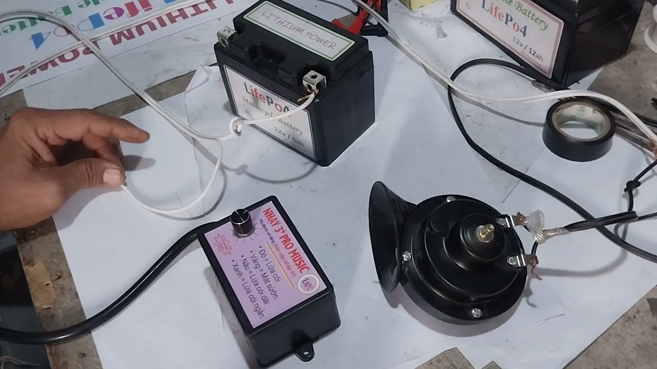 Horn 4 payong payong, hab as l habsl & single motor