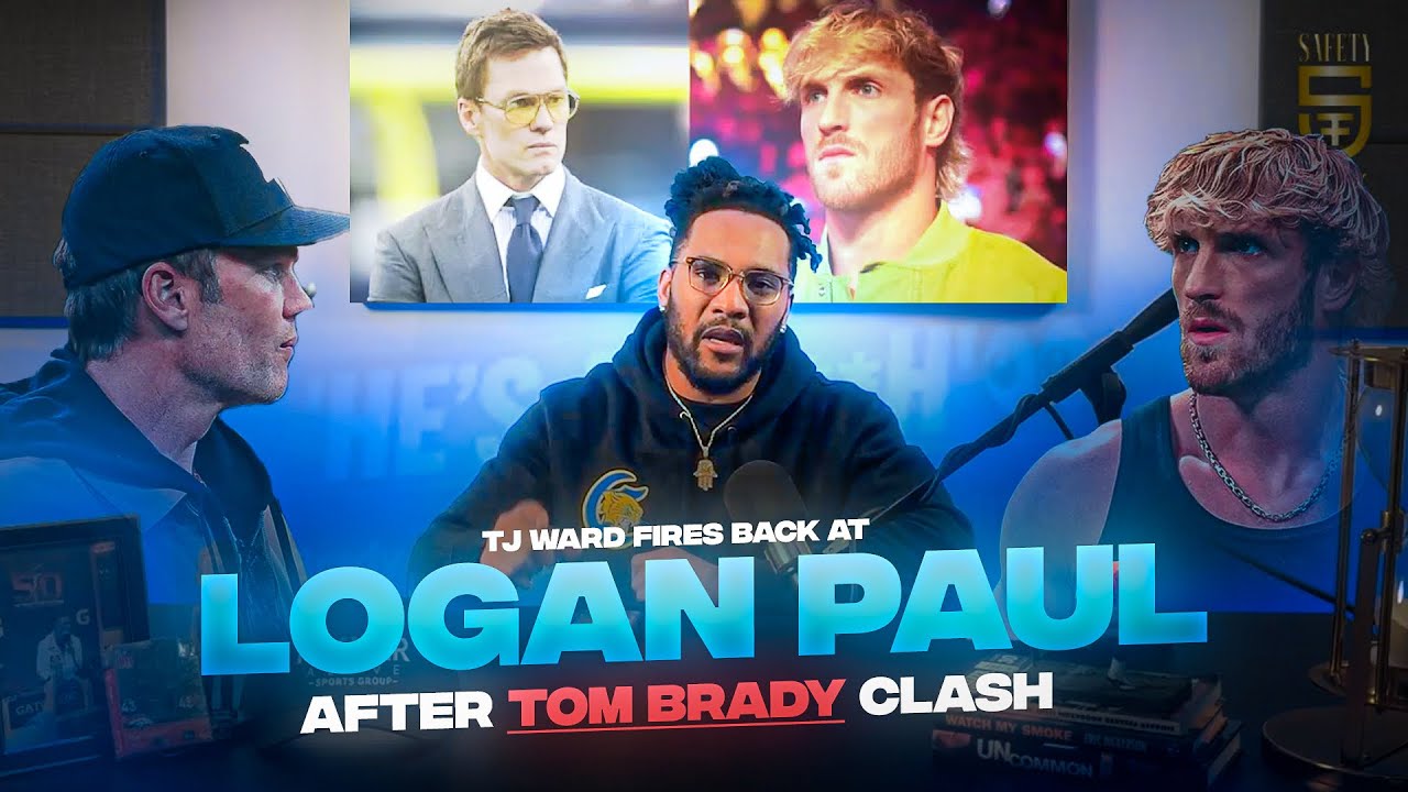 TJ Ward Fires Back at Logan Paul After Tom Brady Clash | NFL Free Agency & Maxx Crosby Breakdown