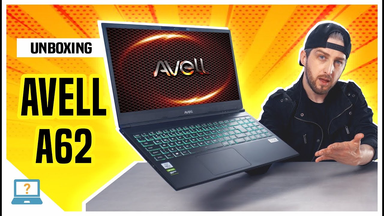 Unboxing Notebook AVELL A62 / A52 LIV com Geforce GTX 1650 Ti 💻 Gamer e profissional 2021💻 é bom?