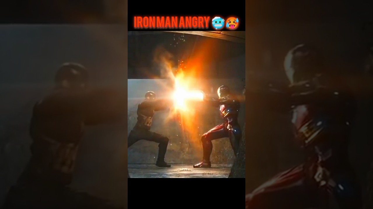 Iron Man vs Captain America & Bucky Best fight scene 🥶 || 