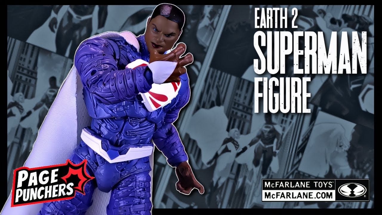 McFarlane Toys Page Punchers Superman: Ghosts of Krypton Earth-2 Superman Figure |  @TheReviewSpot