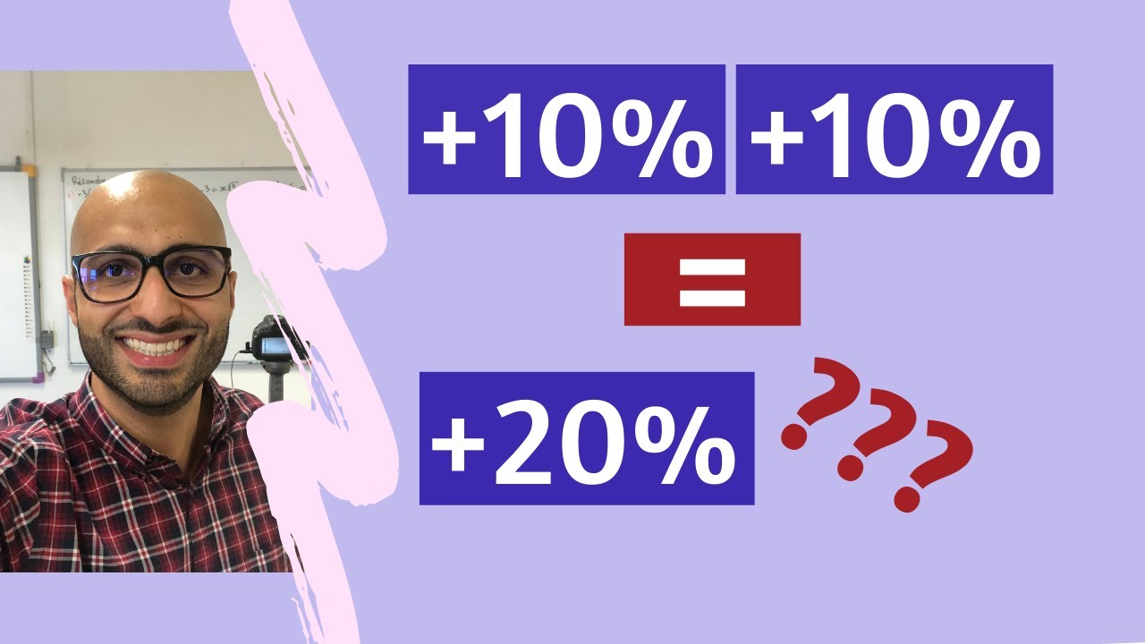 +10% puis + 10% = +20% ???