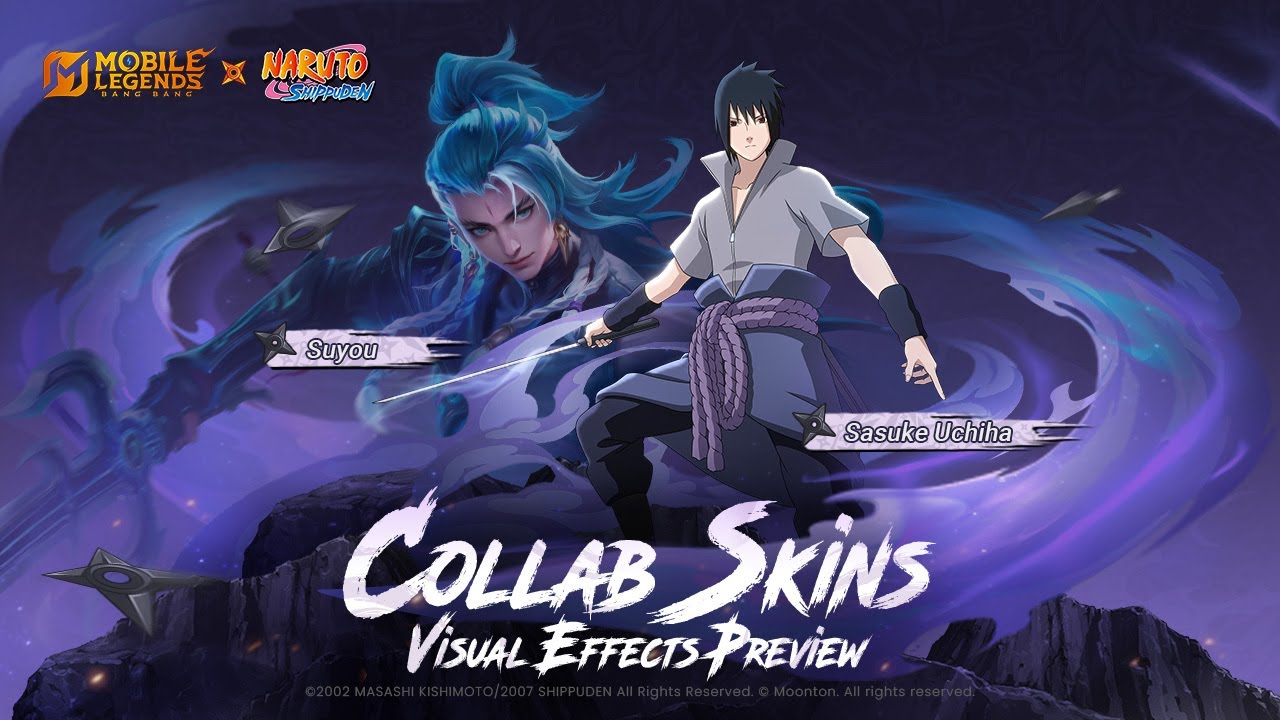 Sasuke Uchiha Showcase | MLBB &times; NARUTO | Mobile Legends: Bang Bang