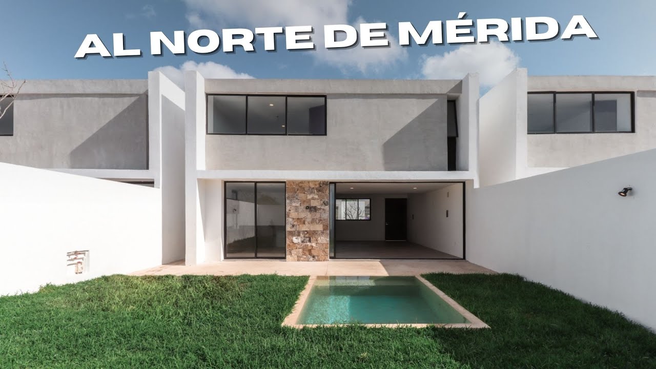 HERMOSA CASA EN VENTA al NORTE DE MÉRIDA ¡Ubicada en privada con seguridad!