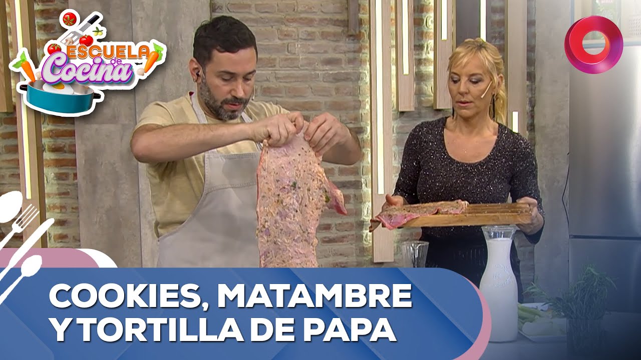 SHOW de COOKIES y MATAMBRE GRATINADO | #EscuelaDeCocina Completo - 05/04 - El Nueve