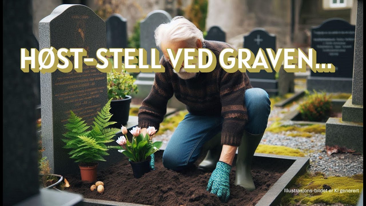 HØST-STELL VED INGER JORUNNS GRAV