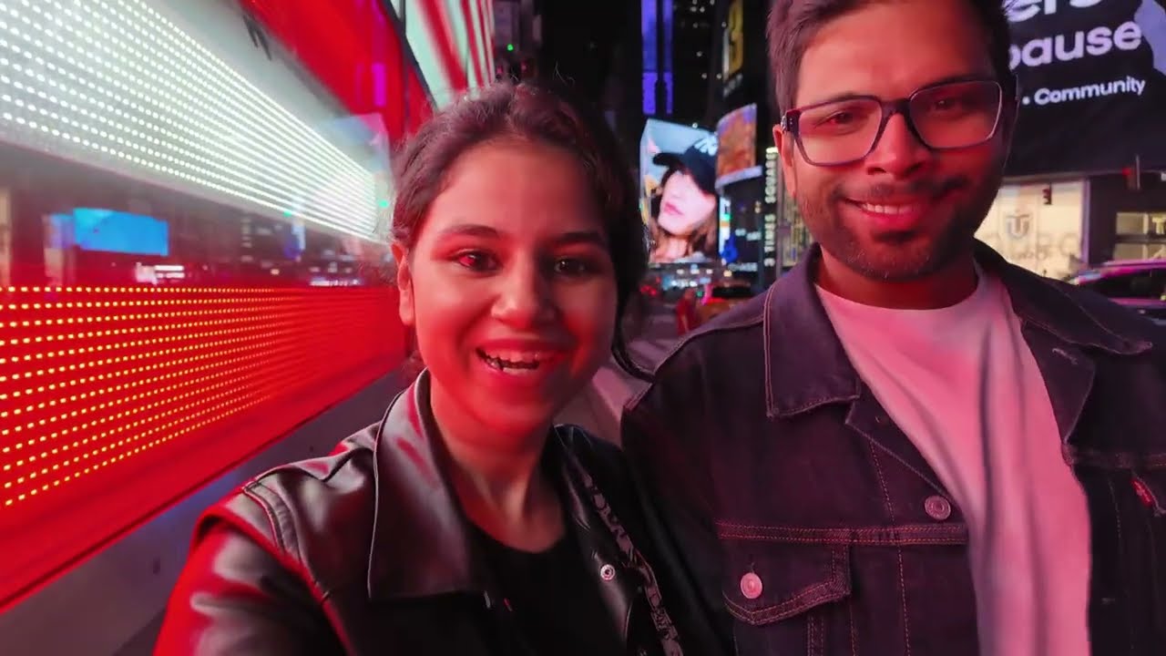 FREE NYC Stay & We Found the BEST VEGETARIAN Indian Food in Times Square!