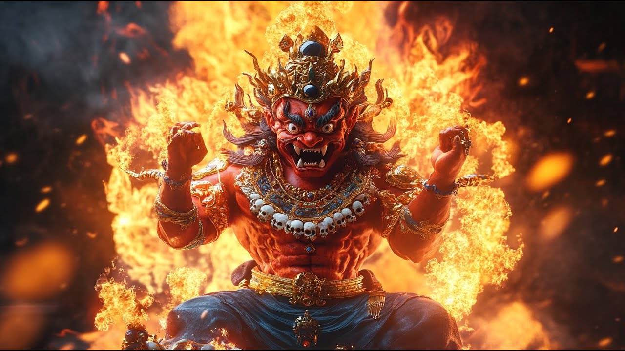 Simhamukha Dakini Mantra | Meditation Music for Positive Energy | AH KA SA MA RA TSA SHA