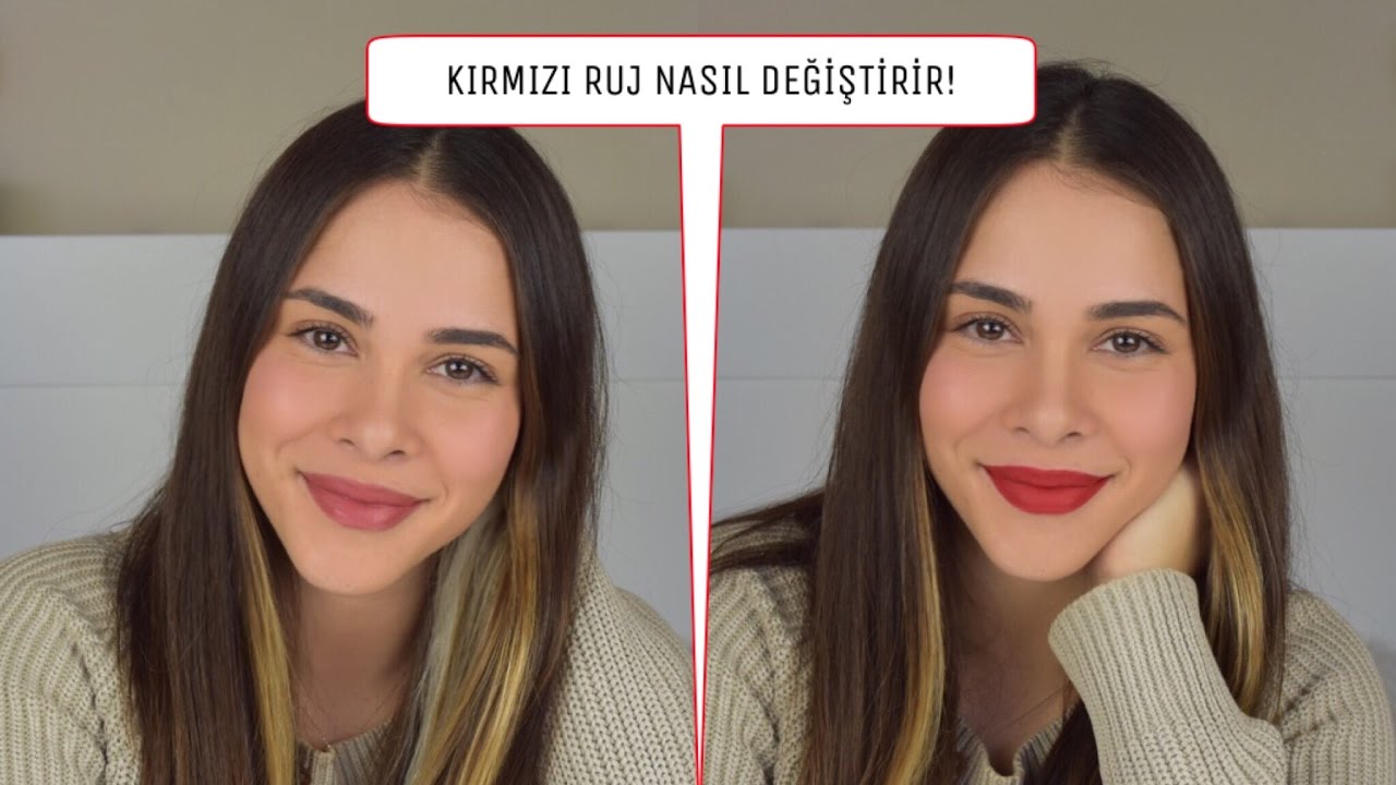 İki Rujlu Günlük Makyaj | Beliz Şen