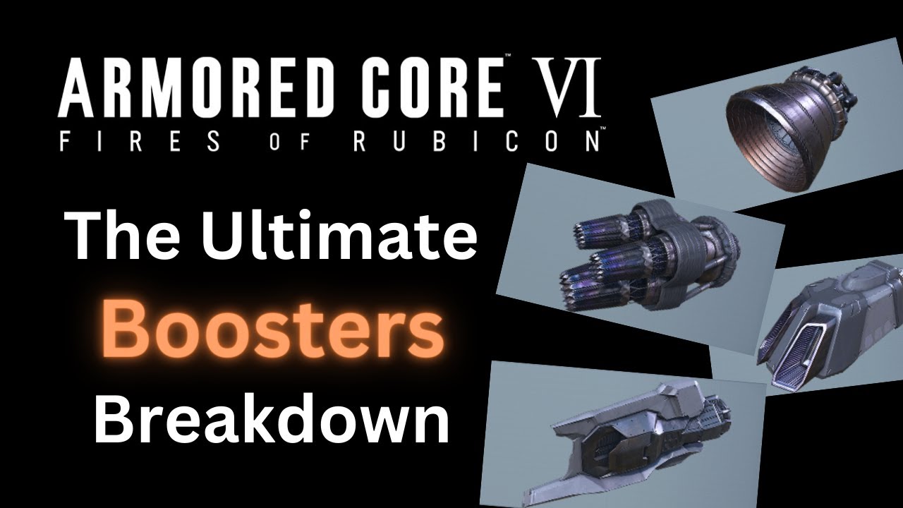 Полное руководство по ускорителям/двигателям (подробный анализ) Armored Core 6 (AC6)