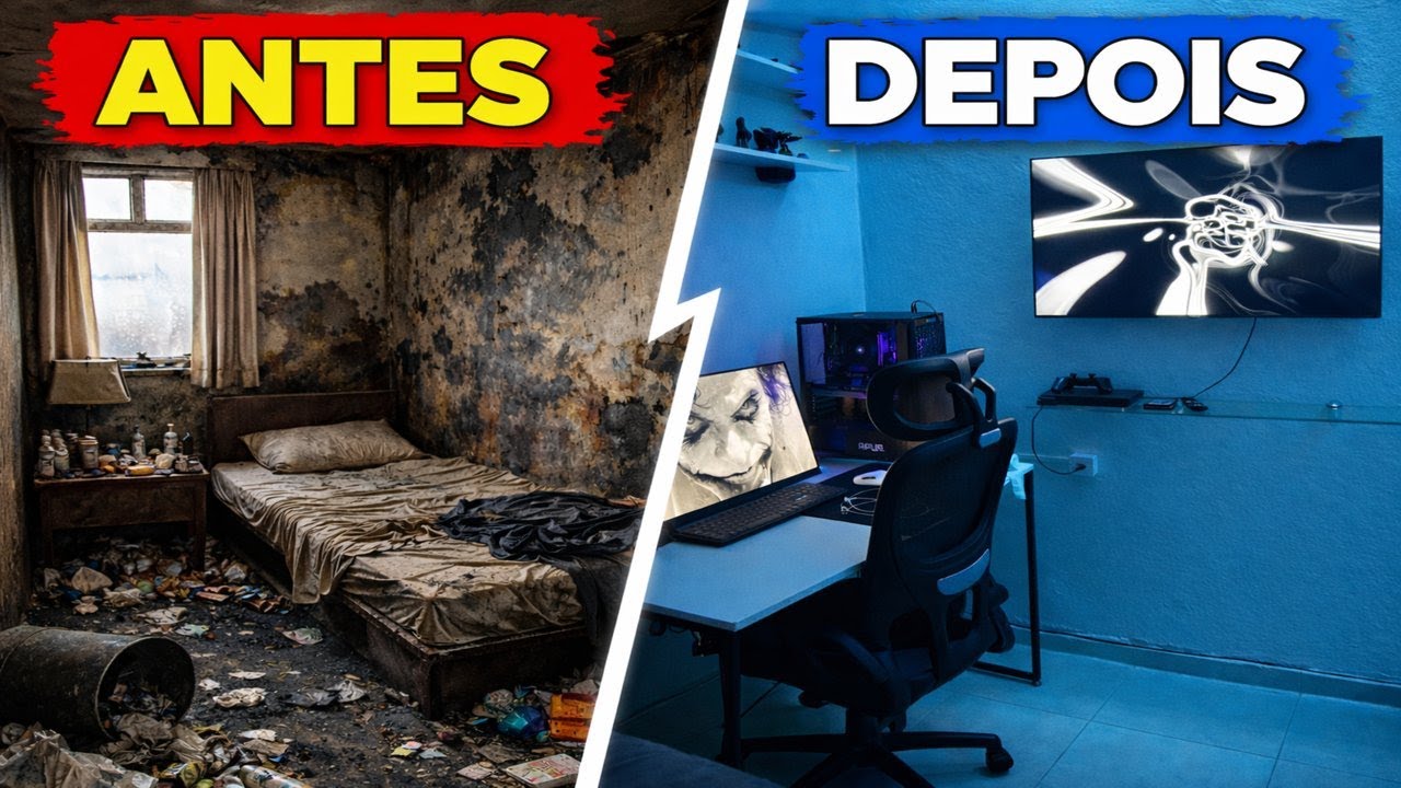 MEU QUARTO GAMER QUE TANTO SONHEI !!