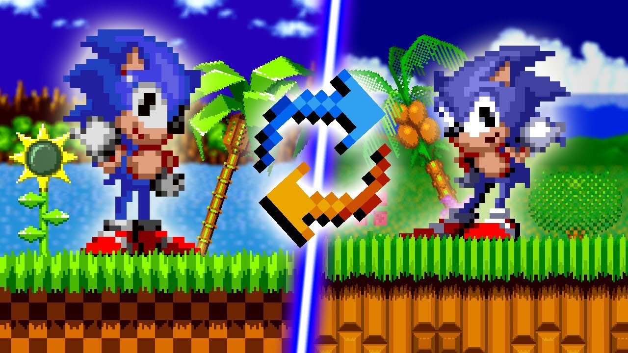 Sonic 1 And Sonic 2 Switch Places