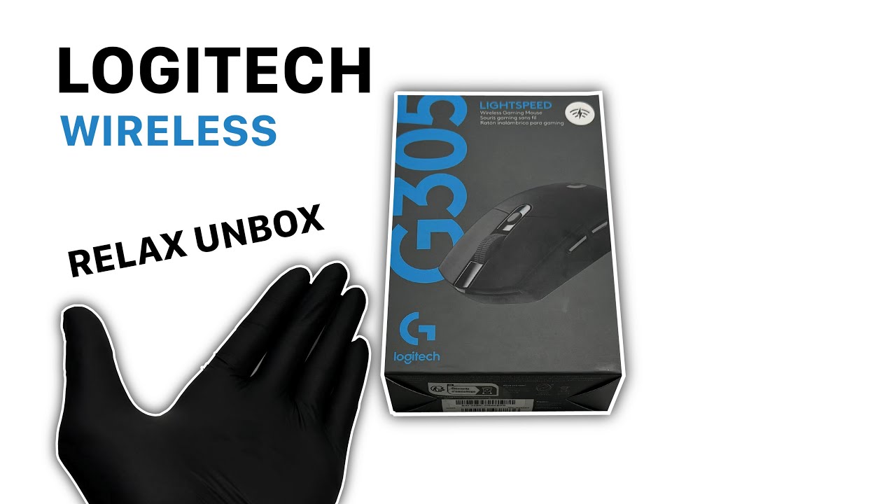 I Bought my favourite Logitech G305 Wireless to review and gameplay | ASMR - UNBOXING