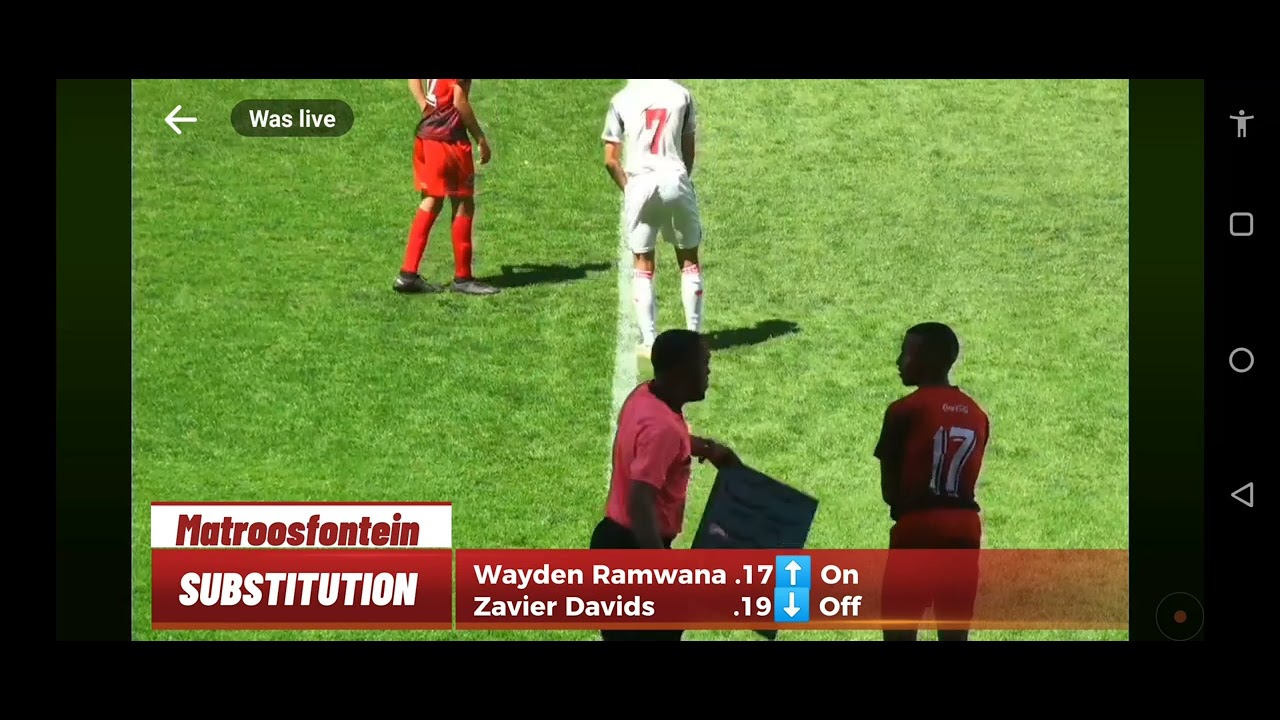My Highlights Nr.19 vs Cape Town Spurs in Coke Cup Final🏆. It's not much but, an amazing experience