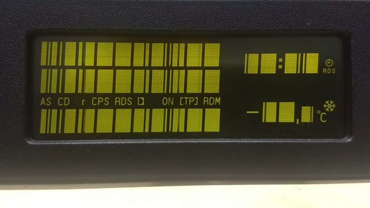Primeiro teste conserto MID GM vectra GT-X