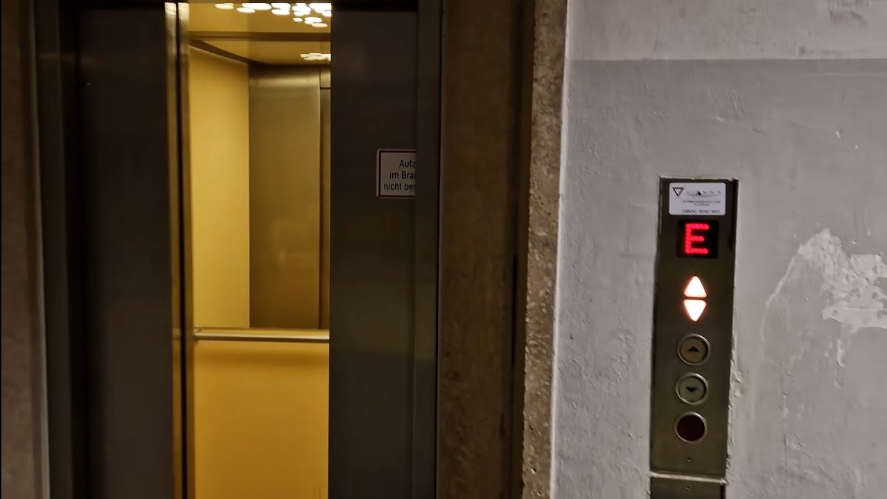 Schindler D-Series Ersatzaufzug (Schindler D-Series replacement lift) @Schillerstraße 8, 4020 Linz