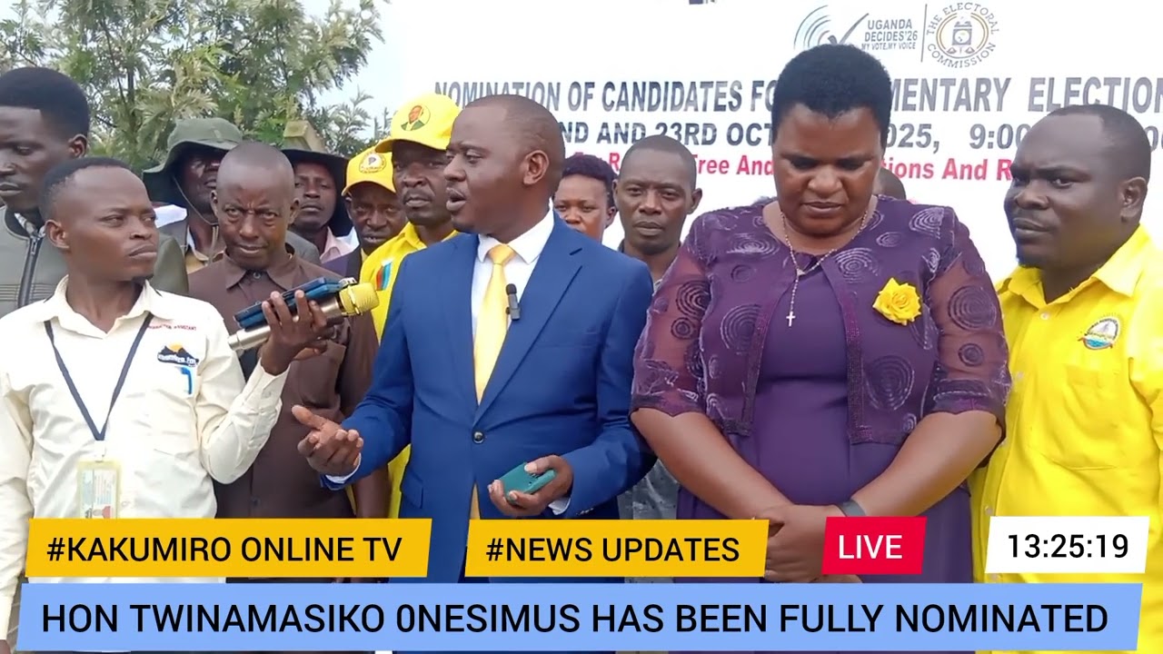 HON  TWINAMASIKO 0NESIMUS ON HIS DAY OF NOMINATION