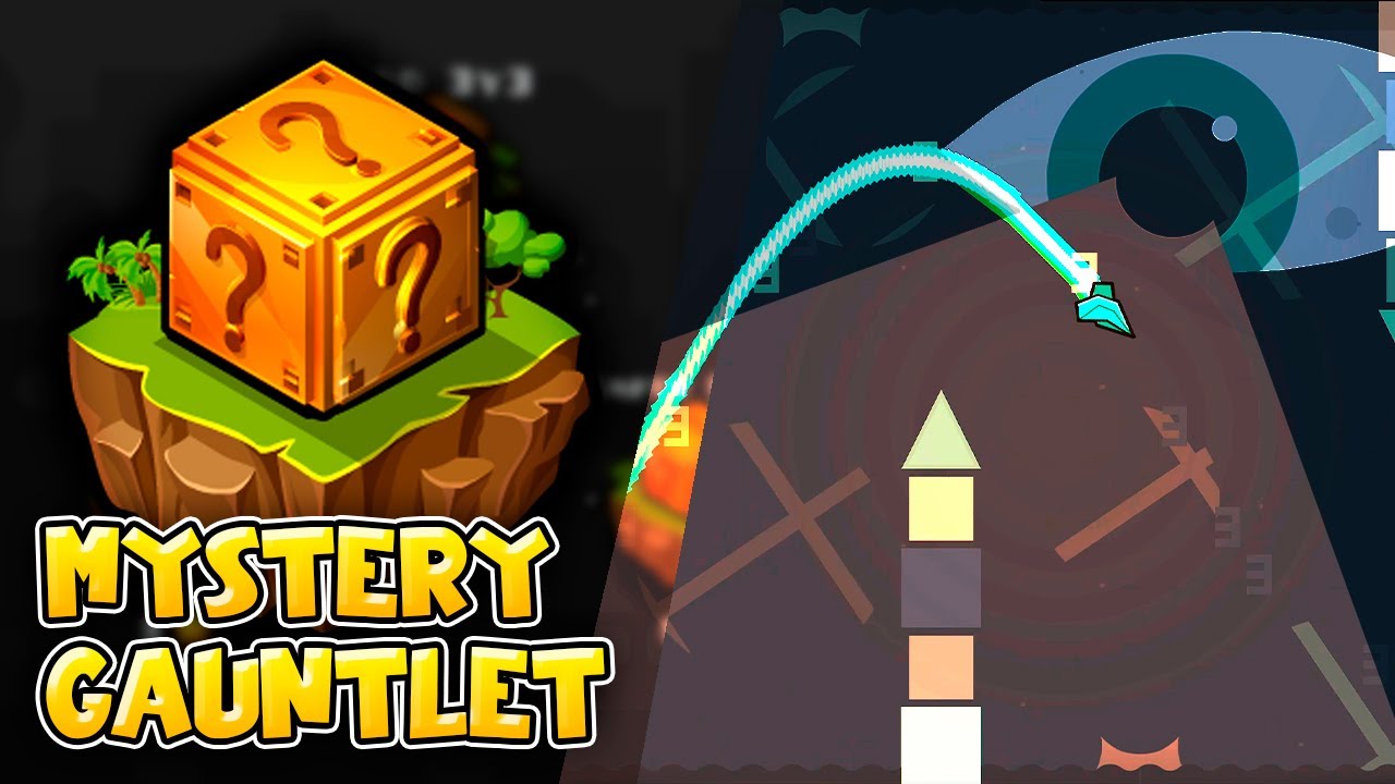 &ldquo;Mystery Gauntlet&rdquo; Complete (All Coins) &ndash; Geometry Dash