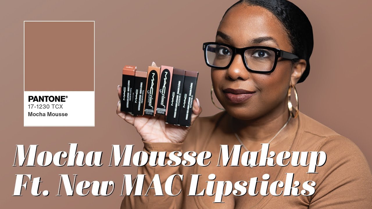 🎨Winter Everyday Makeup Drawer ft. 🤎 the Viral Mocha Mousse Look + 💋MAC Nude Lipsticks Review!