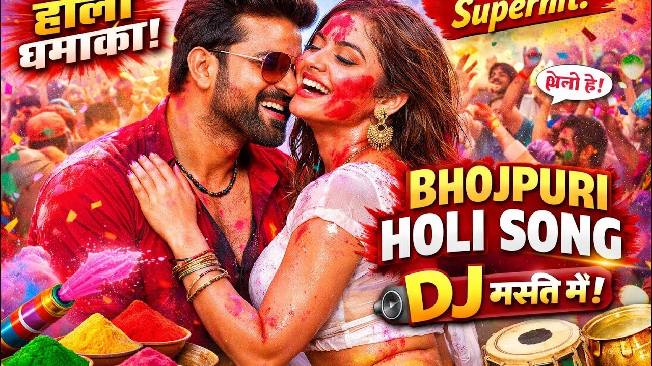 होली हऽ 2026 🔥 सबसे धांसू होली गाना | New Bhojpuri Holi Song 2026 | Holi Special DJ Song