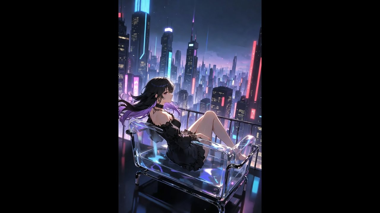 灯の行方 Where the Light Goes Japanese J-Pop/Synthwave Cyberpunk Chillwave Female RetroAnime NightDrive