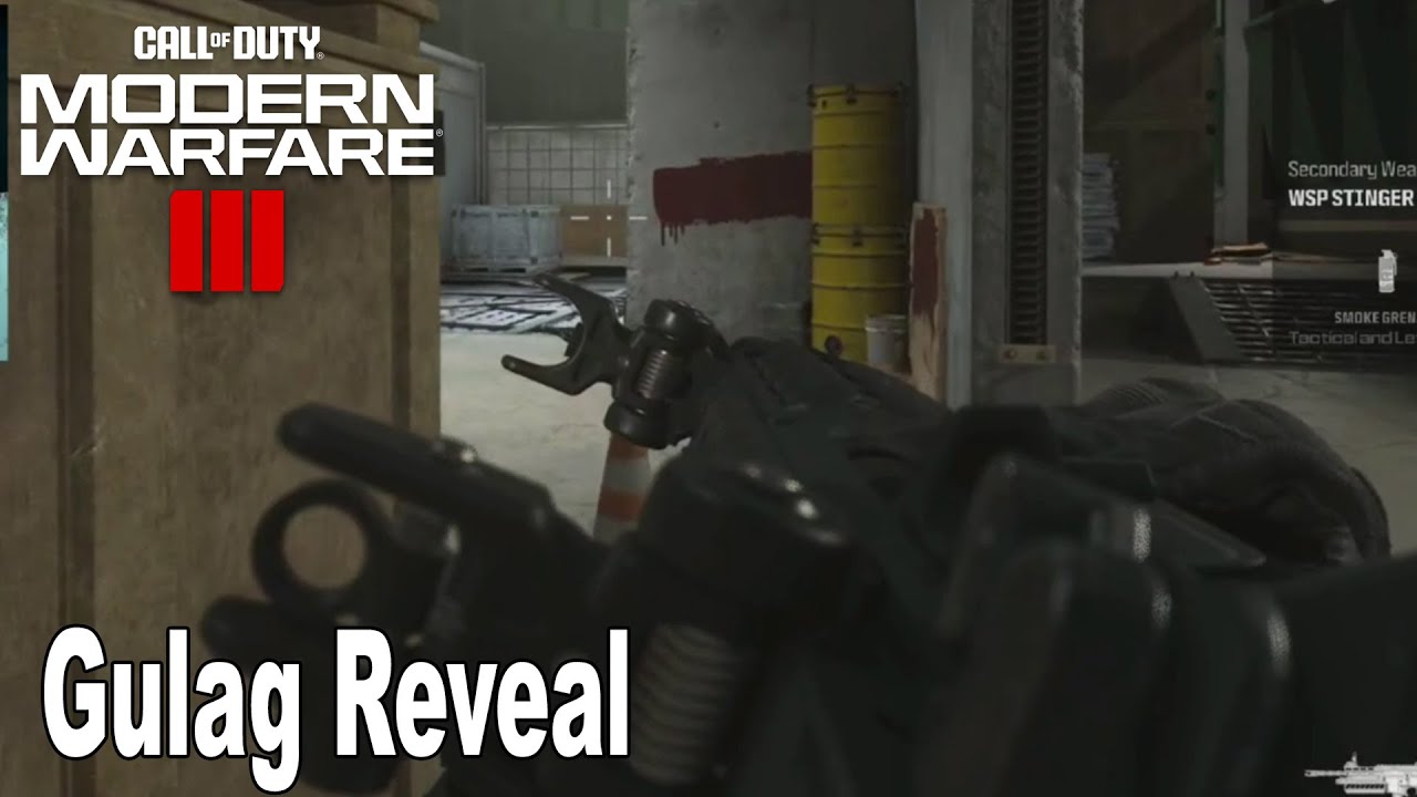 Call of Duty Modern Warfare 3 2023 Warzone Urzikstan Gulag Reveal