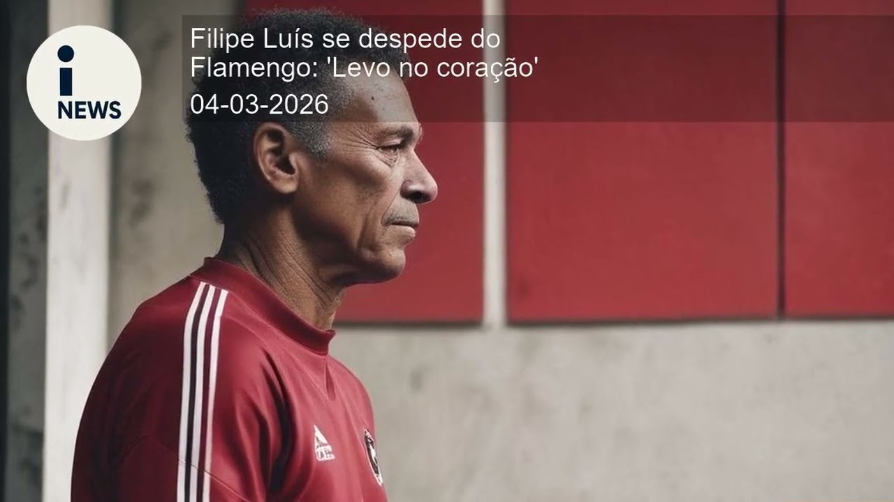 Filipe Luís se despede do Flamengo: 'Levo no coração'