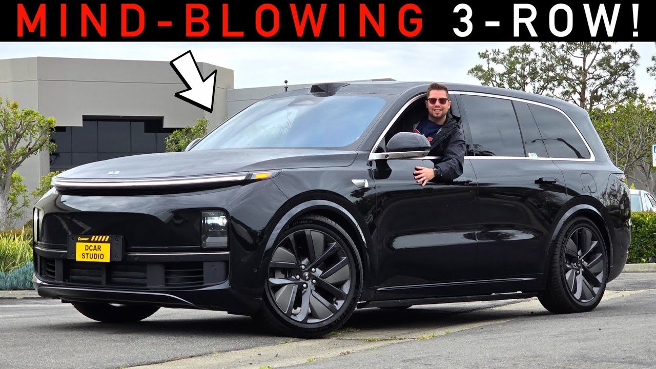 2025 Li Auto L9 -- Meet This Sci-Fi BMW X7 & Mercedes GLS *Killer*! (Amazing Luxury & Tech!)
