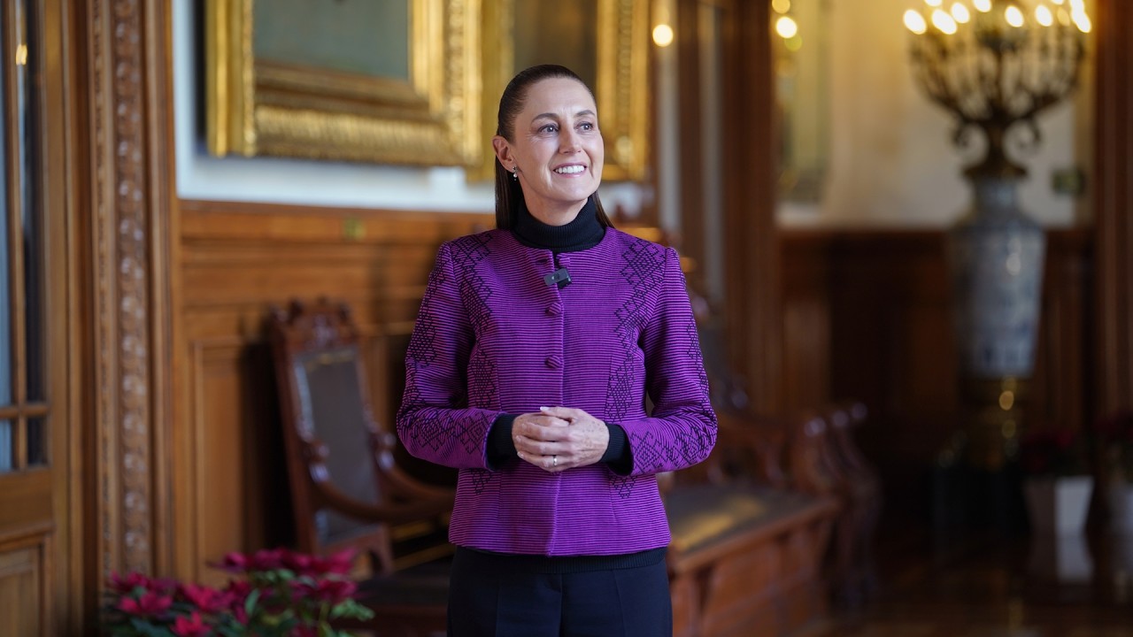 Mensaje de a&ntilde;o nuevo 2026 de la presidenta Claudia Sheinbaum