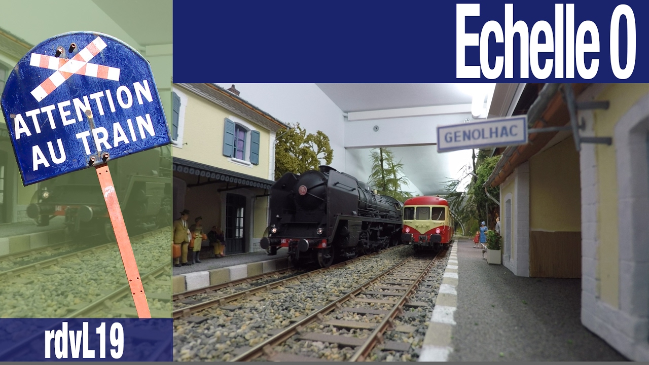 La gare de Génolhac - un réseau à l'échelle 0